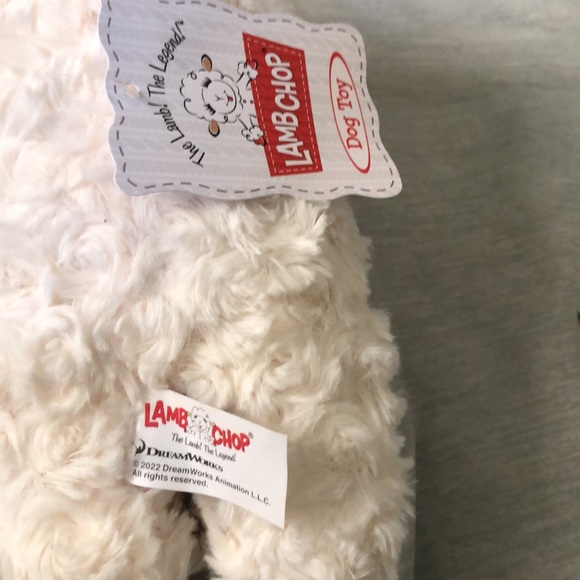 🐾HP🐾 LambChop Easter plaid dog toy - Picture 5 of 6